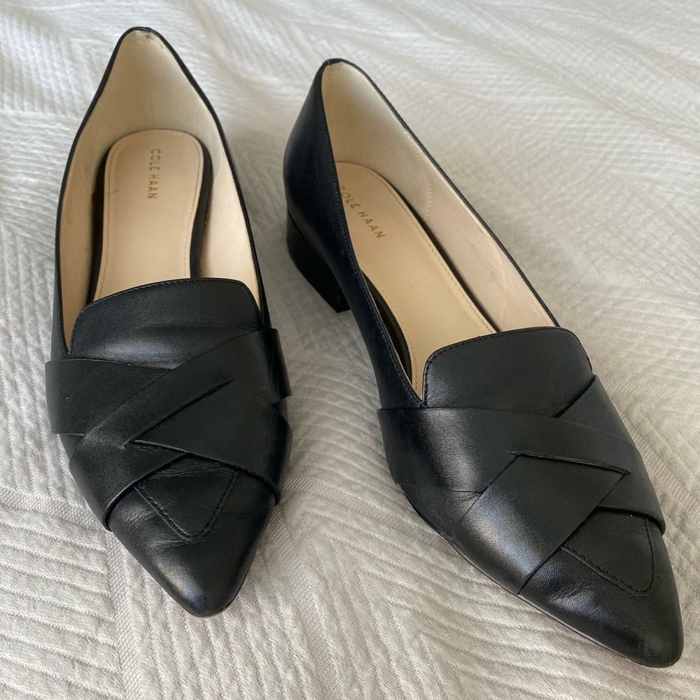 Cole Haan leather flats 1”